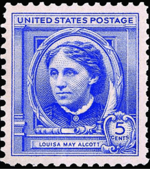 # 862 - 1940 Famous Americans: 5c Louisa May Alcott