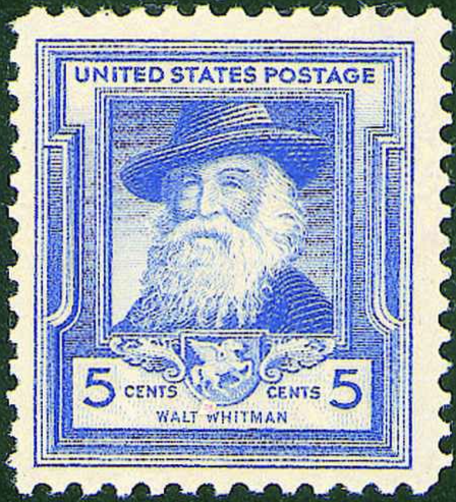 United States #867 (1941) - Walt Whitman