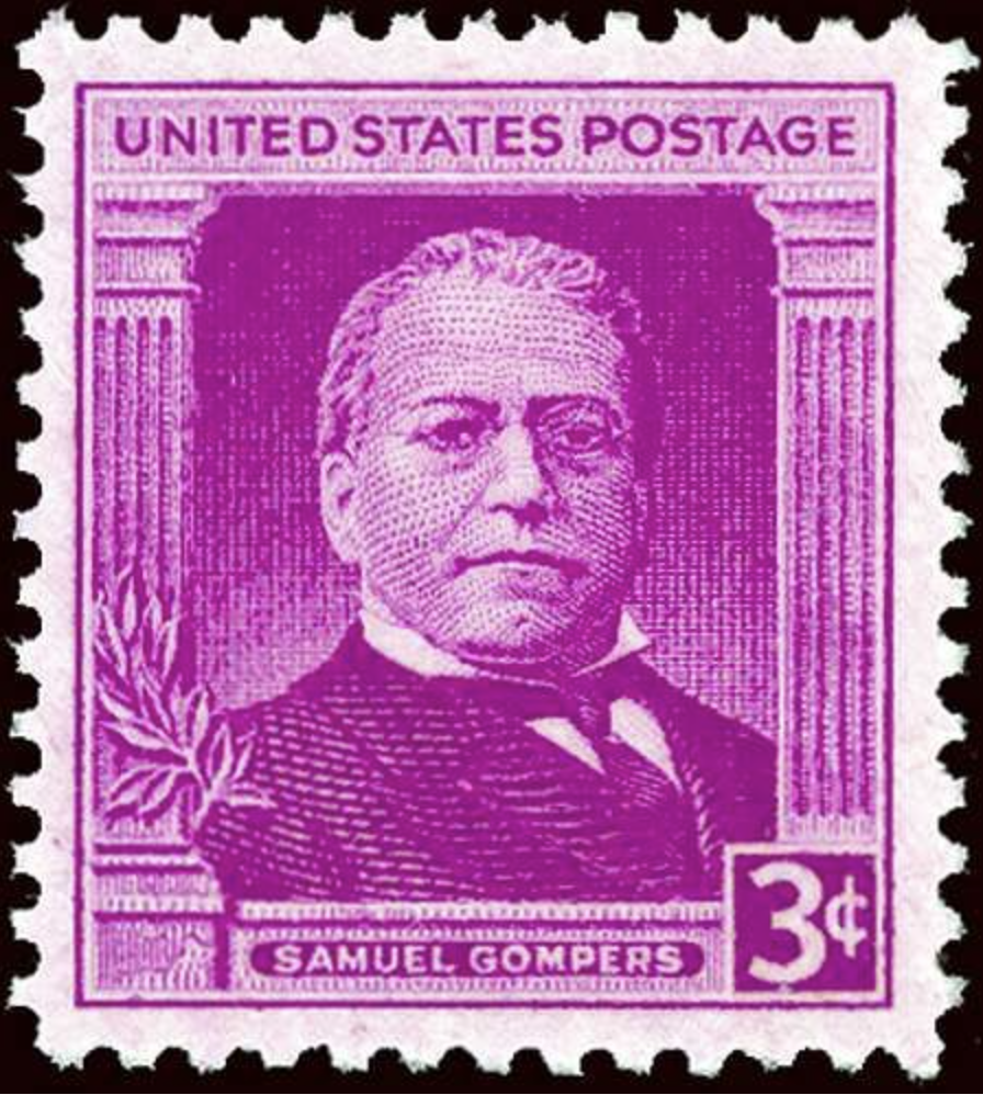 # 988 - 3¢ Samuel Gompers